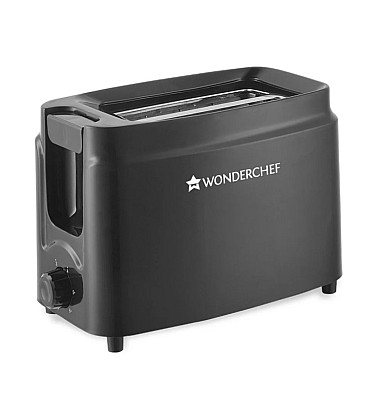 Acura Plus Pop-up Toaster for Kitchen|750 Watt| 2 Bread Slice Automatic Pop-up Electric Toaster| 7- Level Browning Controls|Wide Bread Slots| Auto Shut Off|Mid Cycle Cancel Feature| Removable Crumb Tray| Easy to Clean| Black| 2 Year Warranty